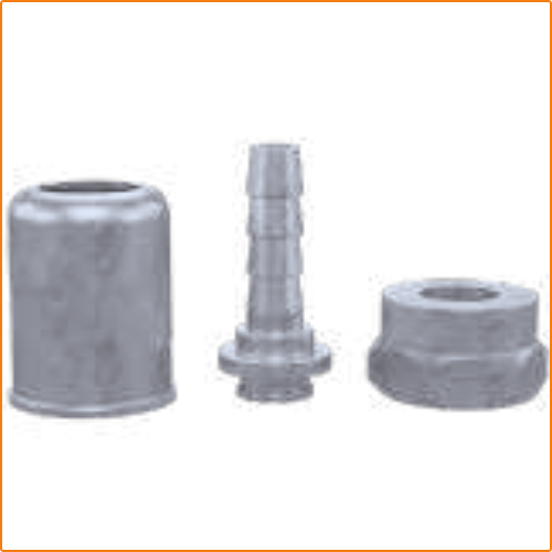 SPARE PARTS FOR SPRAYERS ZHOKK, 10mm HOSE COUPLING KIT (METAL)