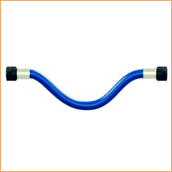 SPARE PARTS FOR SPRAYERS ZHOKK, 10 MM HEAVY HOSE 52/58 CM LONG WITH 90 OVER PRESSURE TIP