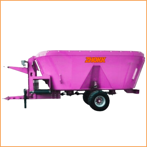 ZHOKK DOUBLE AUGER VERTICAL FEED MIXER, SERIES ASHER 16 M3