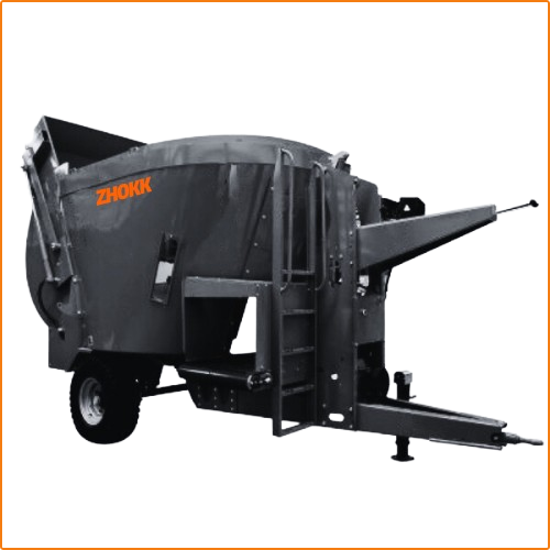 ZHOKK SINGLE AUGER VERTICAL FEED MIXER, SERIES LIONEL 8 M3
