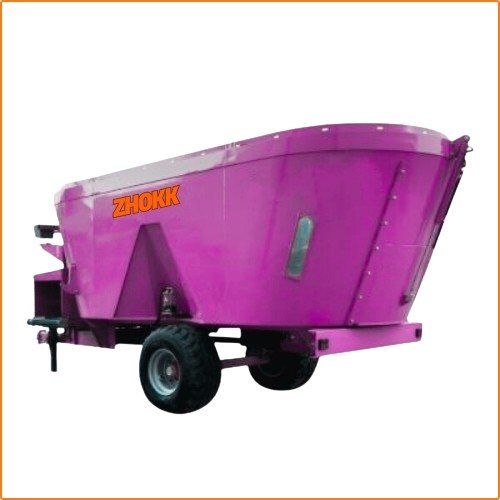 ZHOKK DOUBLE AUGER VERTICAL FEED MIXER, SERIES ASHER 16 M3