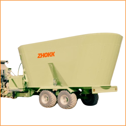 ZHOKK DOUBLE AUGER VERTICAL FEED MIXER, SERIES DORI 20 M3