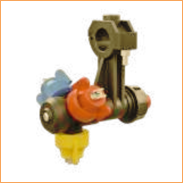 SPARE PARTS FOR SPRAYERS ZHOKK, TEEJET TRIPLE NOZZLE SPRAYER, PCS.