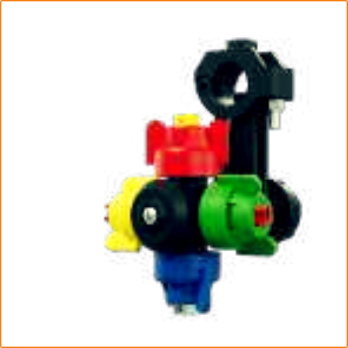 SPARE PARTS FOR SPRAYERS ZHOKK, TEEJET FOUR-NOZZLE SPRAYER