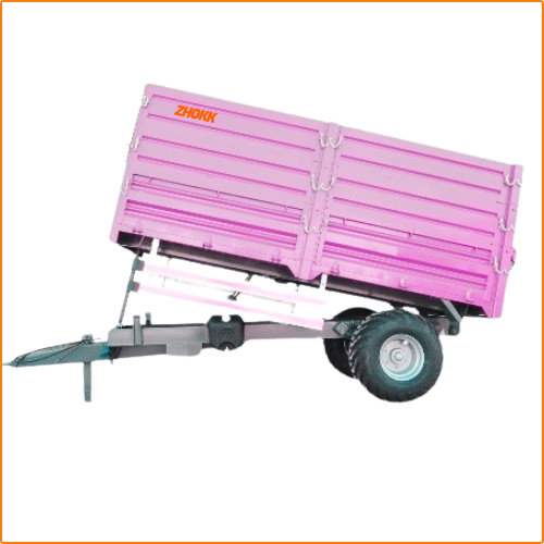 ZHOKK SINGLE AXLE BACK TIPPING TRAILER, SERIES DONATO - 4