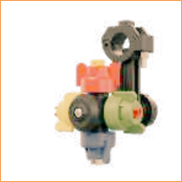 SPARE PARTS FOR SPRAYERS ZHOKK, TEEJET FOUR-NOZZLE SPRAYER