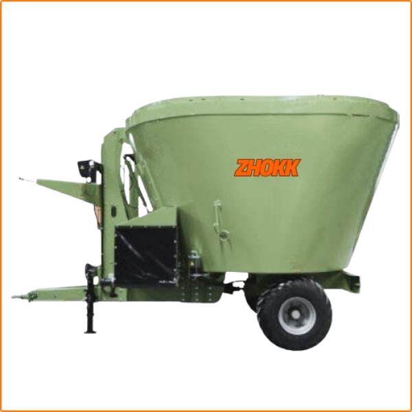 ZHOKK SINGLE AUGER VERTICAL FEED MIXER, SERIES HANNAH 12 M3