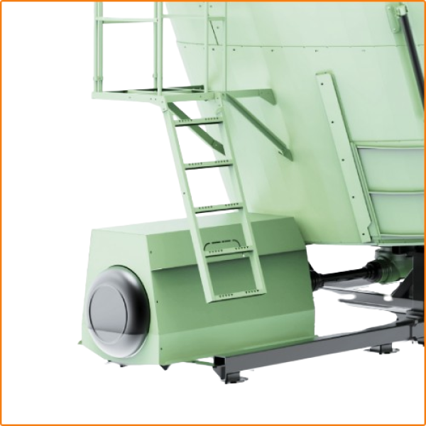 ZHOKK STATIONARY FEED MIXER, SERIES PAX 45 M3