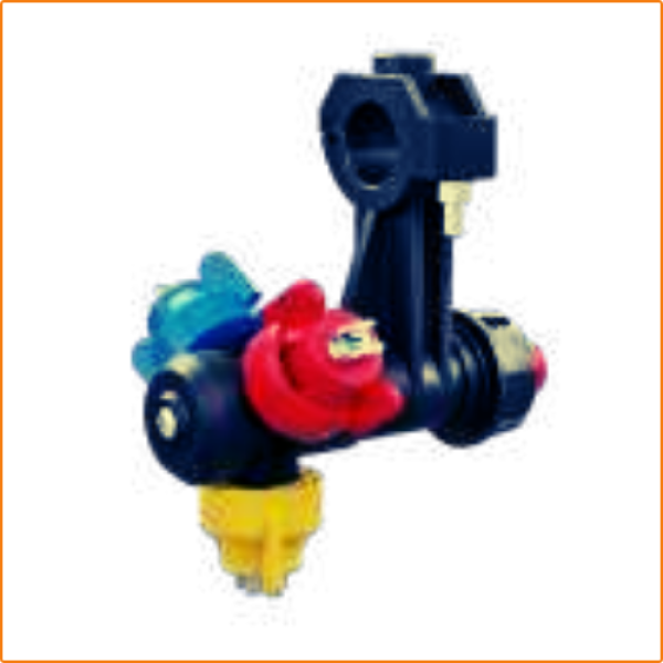 SPARE PARTS FOR SPRAYERS ZHOKK, TEEJET TRIPLE NOZZLE SPRAYER, PCS.