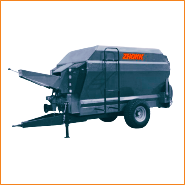 HORIZONTAL SINGLE AUGER FEED MIXERS ZHOKK, SERIES ALIZA 6 M3