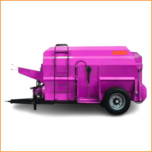 HORIZONTAL DOUBLE AUGER FEED MIXERS ZHOKK, SERIES AMADEUS 8 M3