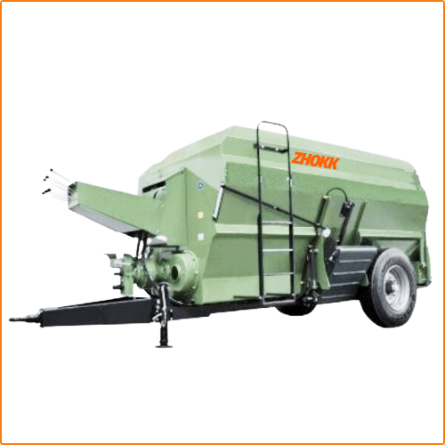 HORIZONTAL DOUBLE AUGER FEED MIXERS ZHOKK, SERIES VALERIAN 10 M3