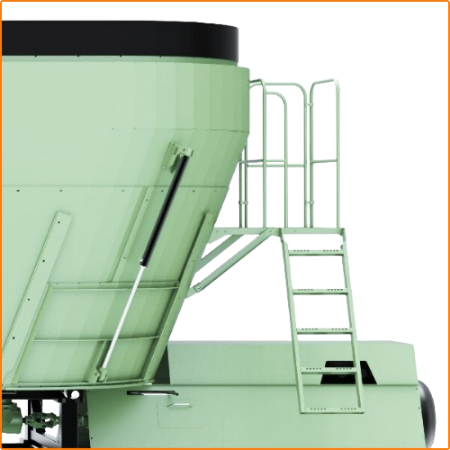 ZHOKK STATIONARY FEED MIXER, SERIES PAX 45 M3