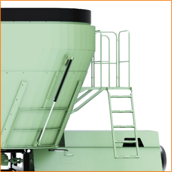 ZHOKK STATIONARY FEED MIXER, SERIES PAX 45 M3