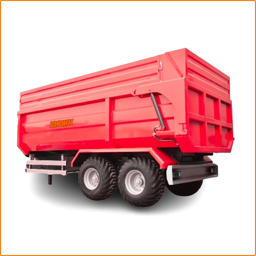 ZHOKK TANDEM AXLE CARGO TYPE TRAILER, SERIES CARMINE – 10