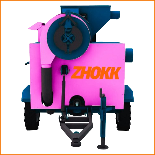 TRAILER-MOUNTED NUT HARVESTER MACHINES ZHOKK, SERIES DEXTER