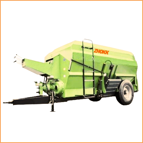 HORIZONTAL DOUBLE AUGER FEED MIXERS ZHOKK, SERIES AURA 12 M3