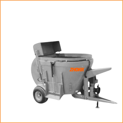 ZHOKK SINGLE AUGER VERTICAL FEED MIXER, SERIES ANIT 2,5 M3