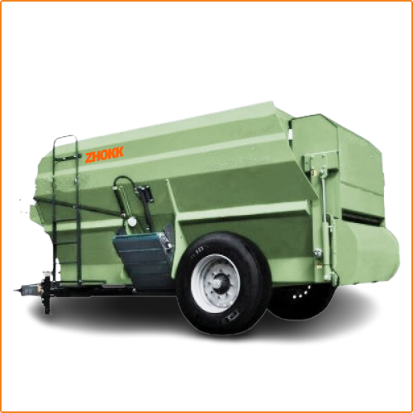 HORIZONTAL DOUBLE AUGER FEED MIXERS ZHOKK, SERIES VALERIAN 10 M3