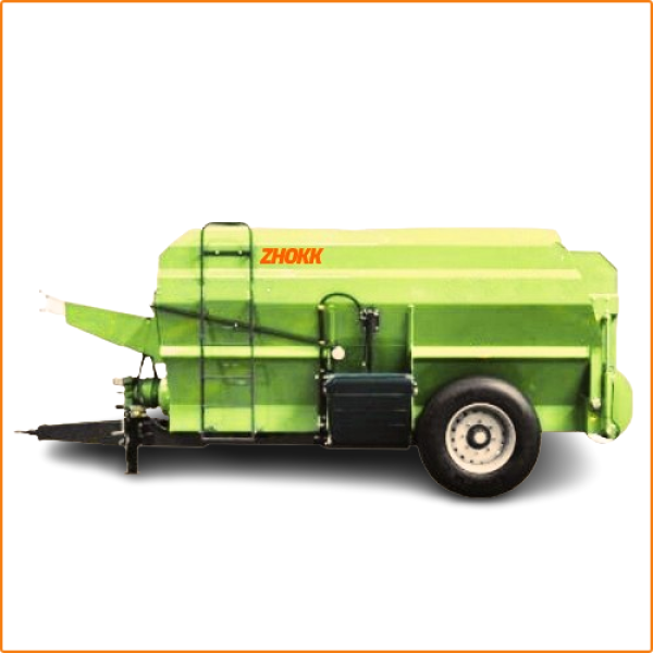 HORIZONTAL DOUBLE AUGER FEED MIXERS ZHOKK, SERIES AURA 12 M3