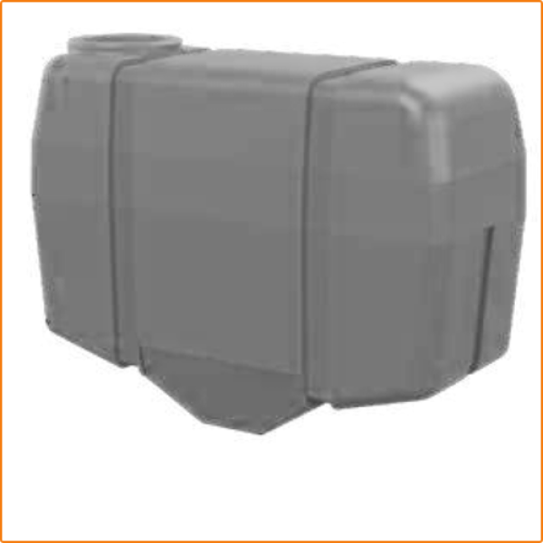 SPARE PARTS FOR SPRAYERS ZHOKK, 600 L POLYETHYLENE TANK