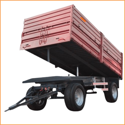 ZHOKK DOUBLE AXLE BACK TIPPING TRAILER, SERIES JOVAN – 6