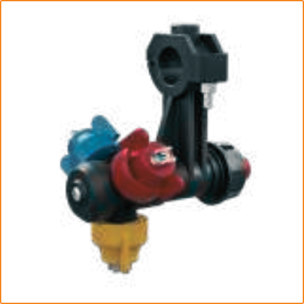 SPARE PARTS FOR SPRAYERS ZHOKK, TEEJET TRIPLE NOZZLE SPRAYER, PCS.