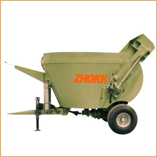 ZHOKK SINGLE AUGER VERTICAL FEED MIXER, SERIES WILBER 4 M3