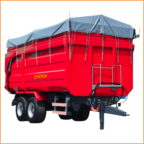 ZHOKK TANDEM AXLE CARGO TYPE TRAILER, SERIES FABIAN – 14