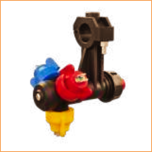 SPARE PARTS FOR SPRAYERS ZHOKK, TEEJET TRIPLE NOZZLE SPRAYER, PCS.