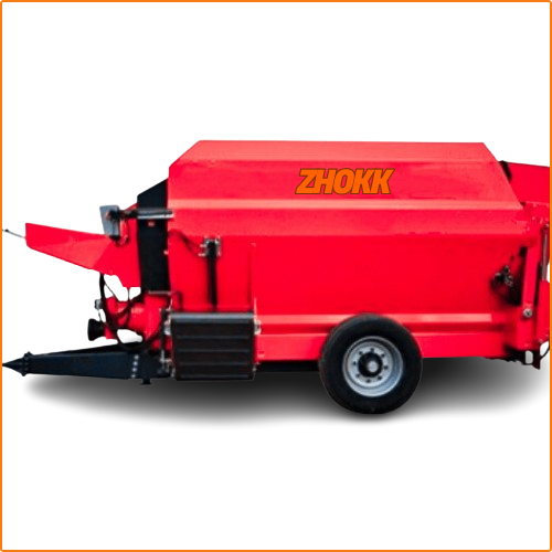 HORIZONTAL SINGLE AUGER FEED MIXERS ZHOKK, SERIES MARTA 8 M3