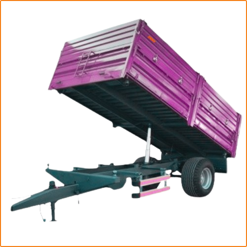 ZHOKK SINGLE AXLE BACK TIPPING TRAILER, SERIES MONIKO – 6