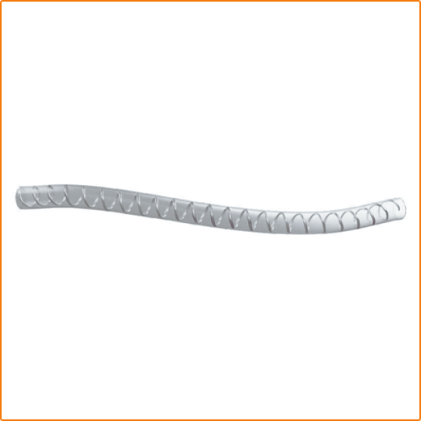 SPARE PARTS FOR SPRAYERS ZHOKK, 25mm TRANSPARENT WIRE HOSE (Meter/Unit)