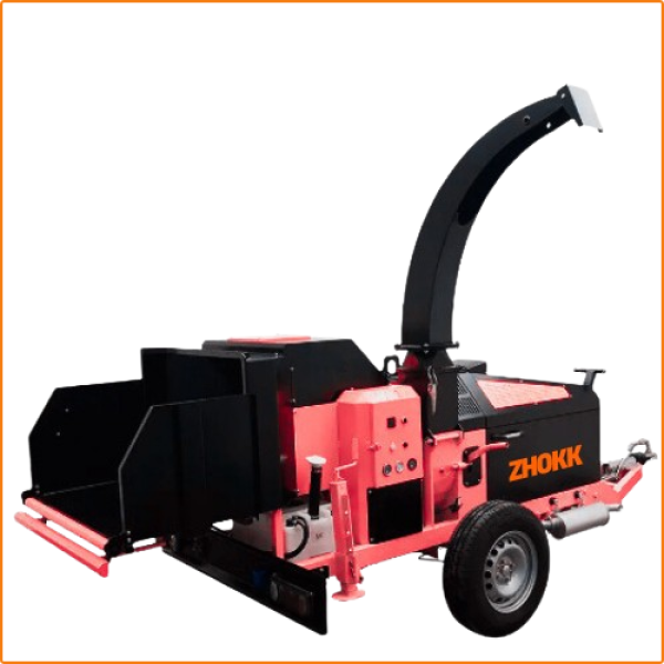 PROFESSIONAL BRANCH CHIPPERS AND TREE CRUSHERS ZHOKK, SERIES MAX