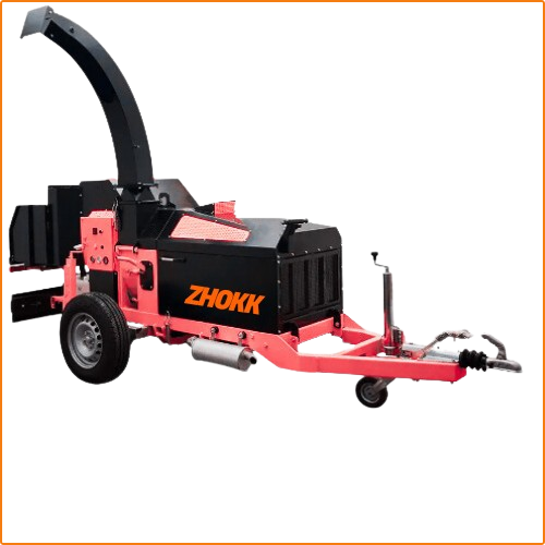 PROFESSIONAL BRANCH CHIPPERS AND TREE CRUSHERS ZHOKK, SERIES MAX