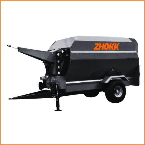 HORIZONTAL SINGLE AUGER FEED MIXERS ZHOKK, SERIES ABNER 4 M3