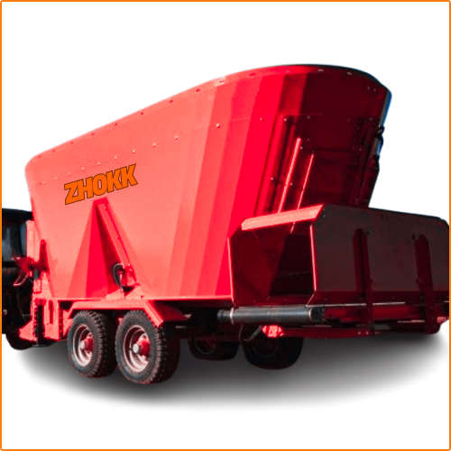 ZHOKK DOUBLE AUGER VERTICAL FEED MIXER, SERIES NAOMI 12 M3