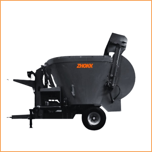 ZHOKK SINGLE AUGER VERTICAL FEED MIXER, SERIES LIONEL 8 M3
