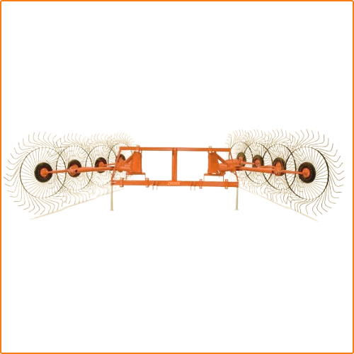 ZHOKK MOUNTED TYPE RAKE/TEDDER, SERIES ZOILOS 8D