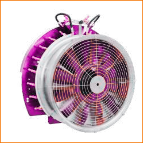 SPARE PARTS FOR SPRAYERS ZHOKK,75/90 cm TURBO FAN/DUAL FAN
