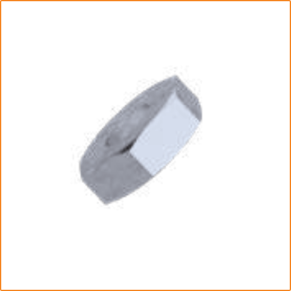 SPARE PARTS FOR SPRAYERS ZHOKK, NOZZLE THREAD WITH CLAMP